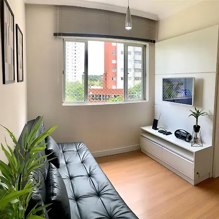 Encantador Suite: Vista Cidade e Cozinha Moderna no Bigorrilho Curitiba Exterior photo